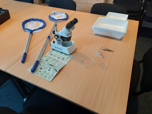 Material für das mobile Labor