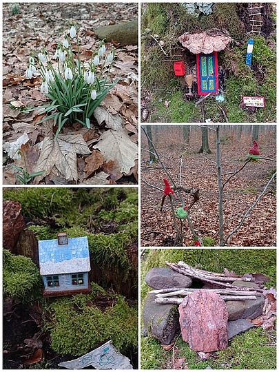 Wichtelweg im Frühling