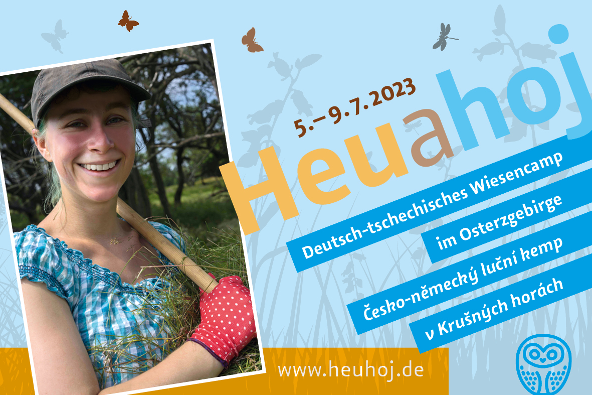 Heu(a)Hoj – deutsch-tschechisches Wiesencamp im Osterzgebirge